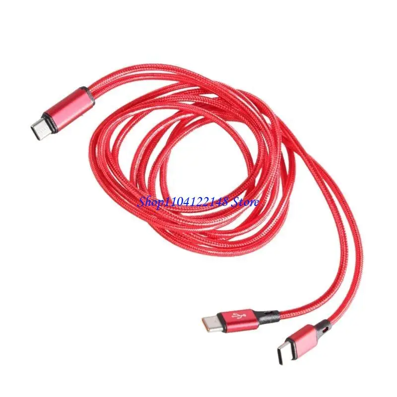 P9FA Fast Velocidad 2 Salida USB C Cable datos carga para gestión eficiente dispositivos - imagen 5