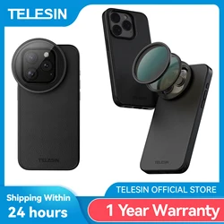 Filtro Lente Telesin para iPhone 15 Pro Max – Protección Óptica