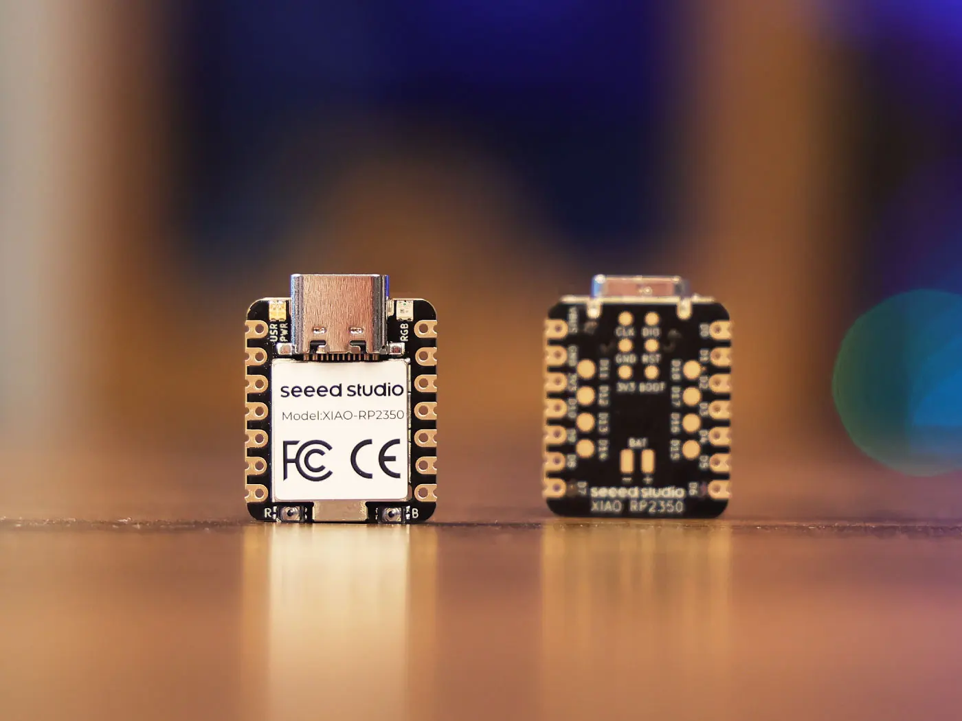 Raspberry pi pico 2 - Seeed XIAO RP2040, XIAO RP2350 MicroPython-Ready, 520kB SRAM, 19 GPIO, 27μA, LED RGB integrado - imagen 4