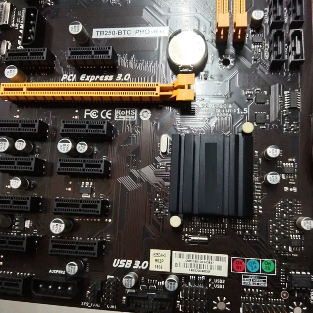 Placa base LGA1151 DDR4 TB250-BTC PRO - imagen 3