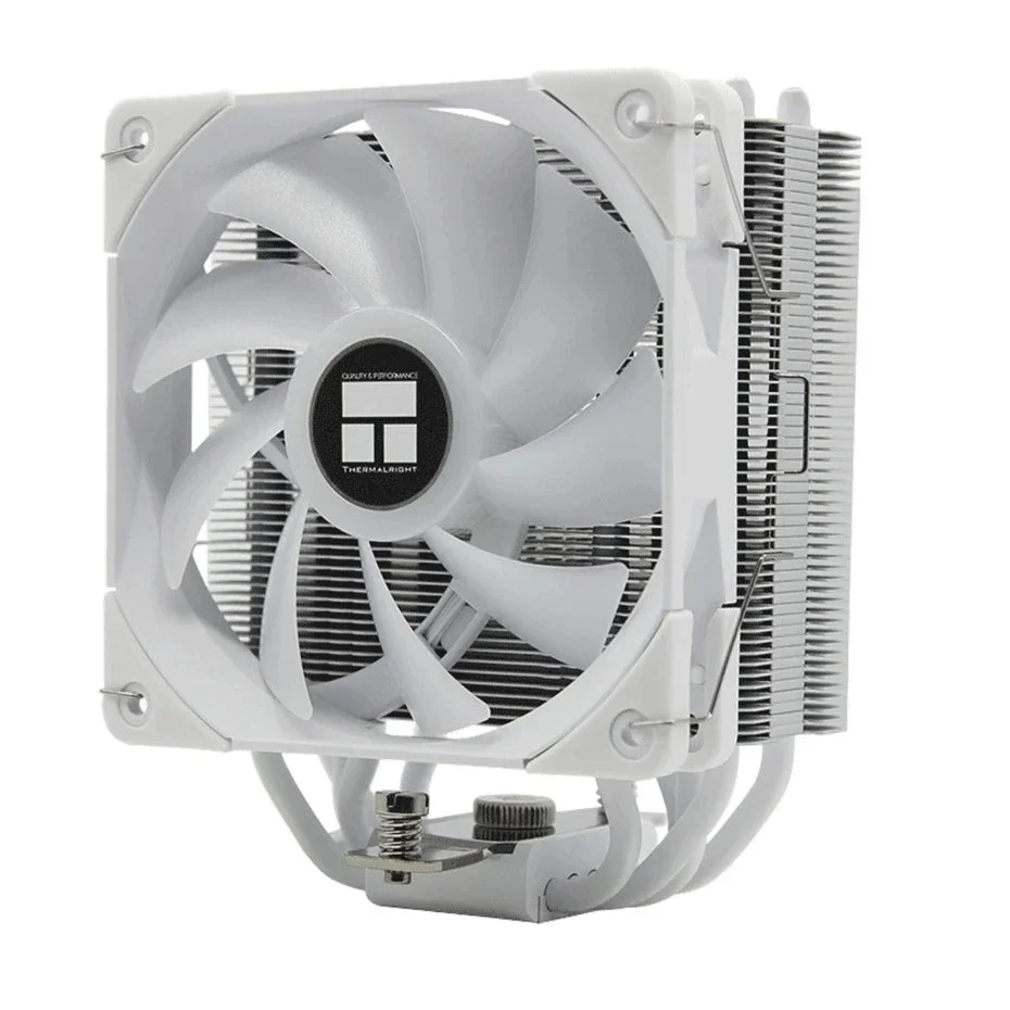Thermalright 120mm PWM ventilador radiador torre CPU enfriador para Intel LGA1700 115x2011 2066 AMD AM4, 5V 3PIN ARGB,AK120 negro/blanco - imagen 3