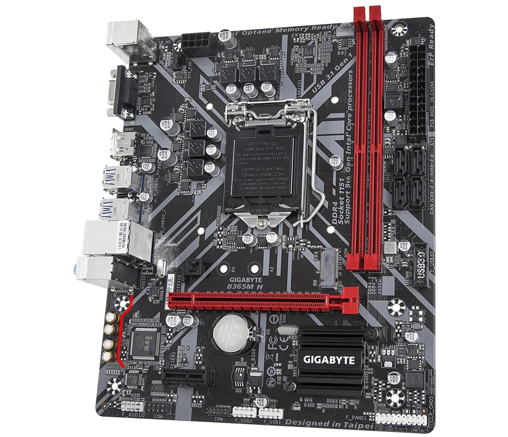 Nueva placa base Gigabyte TUF B365M-H LGA1151 DDR4HDMI M.2 mATX - imagen 2