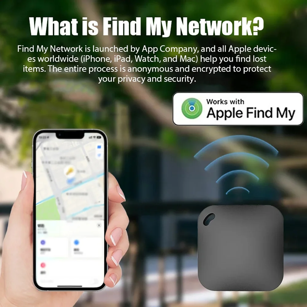 El rastreador GPS inteligente funciona con Apple Find My APP iTag Pet Kids, seguimiento de llaves de equipaje, posicionamiento preciso Global, buscadores Bluetooth