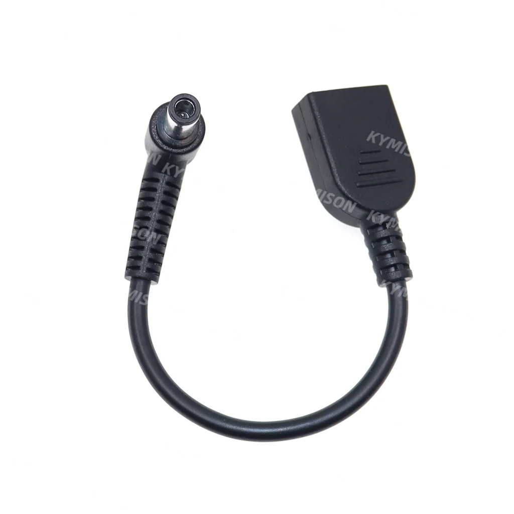 Cable convertidor macho a hembra cuadrado de 6,0mm x 3,7mm, Cable conector adaptador de corriente para ordenador portátil CC, 280W para cargador Asus de 21cm - imagen 5