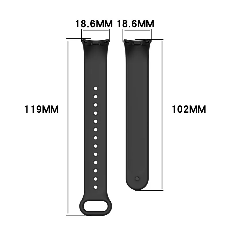 Para Xiaomi Mi Band 10 9 8 Correa NFC accesorios deporte goma silicona cinturón pulsera pulseira correa Xiaomi banda inteligente - imagen 4