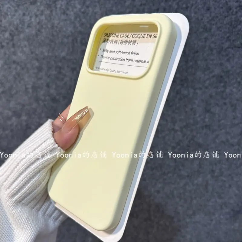 Para POCO F8 Pro funda lujosa de goma de silicona líquida diseñada funda para POCO F8 parachoques ultra a prueba de caídas y a impactos - imagen 3