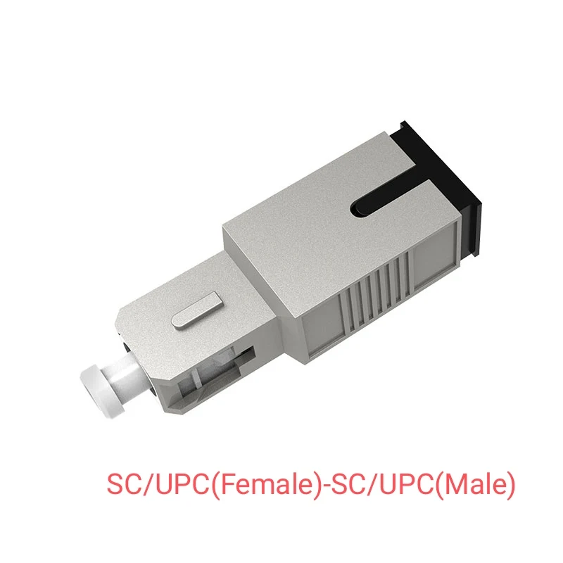 Conector de atenuador de fibra óptica, acoplador de brida, adaptador de fibra óptica, 0dB SC/APC hembra-SC/UPC macho piezas/125, venta al por mayor, nuevo, 1 SM-9 - imagen 5