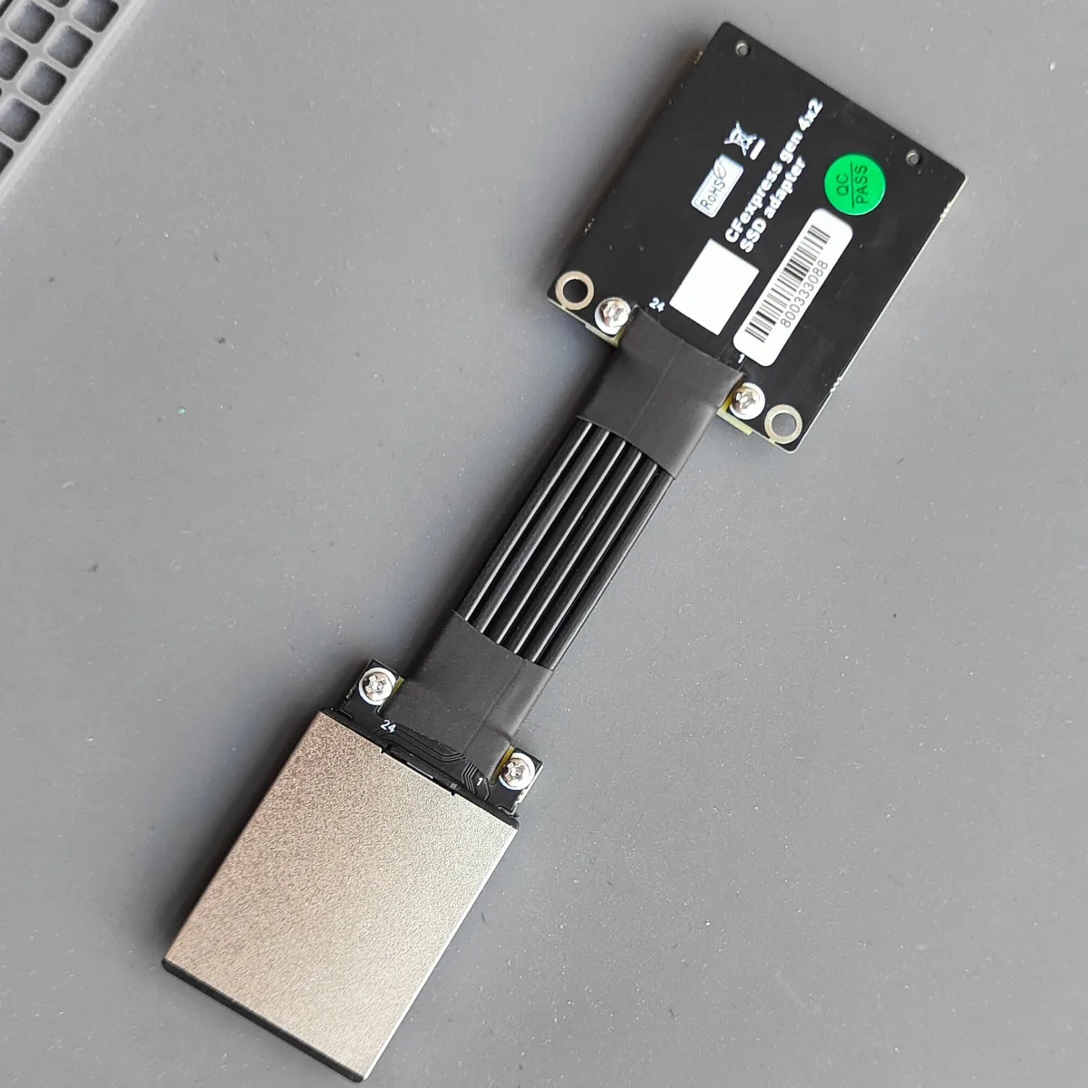 Cable de extensión de tarjeta de memoria CF a CF Express tipo B, convertidor de tarjeta adaptadora estable de velocidad completa, macho a hembra, PCIE 4,0 Gen4 X2 - imagen 5