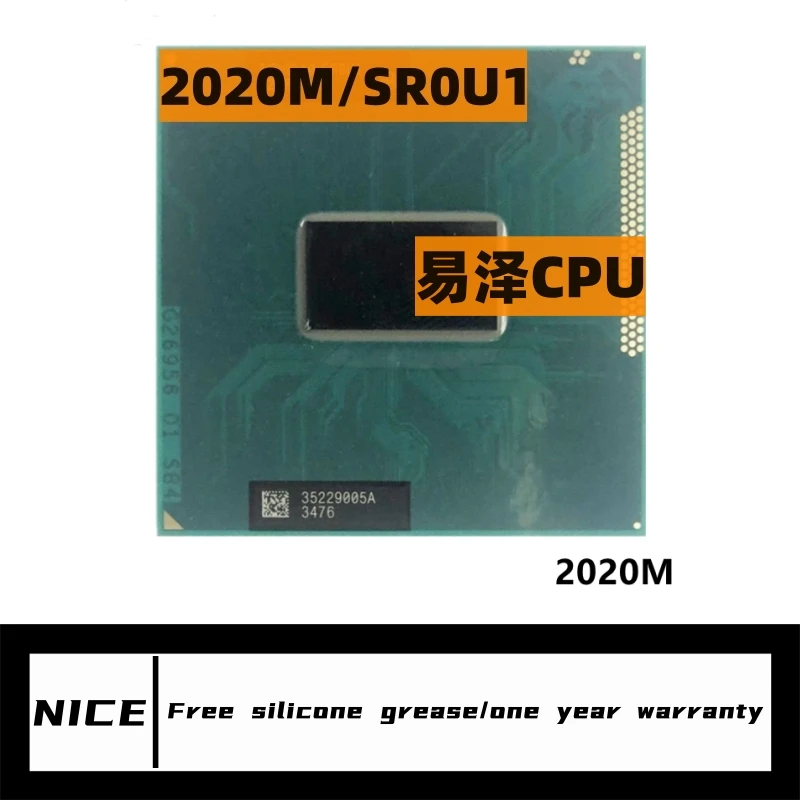Pentium 2020M SR0U1 procesador de CPU móvil de doble núcleo 2,4 GHz L3 ranura de 2M G2/rPGA988B