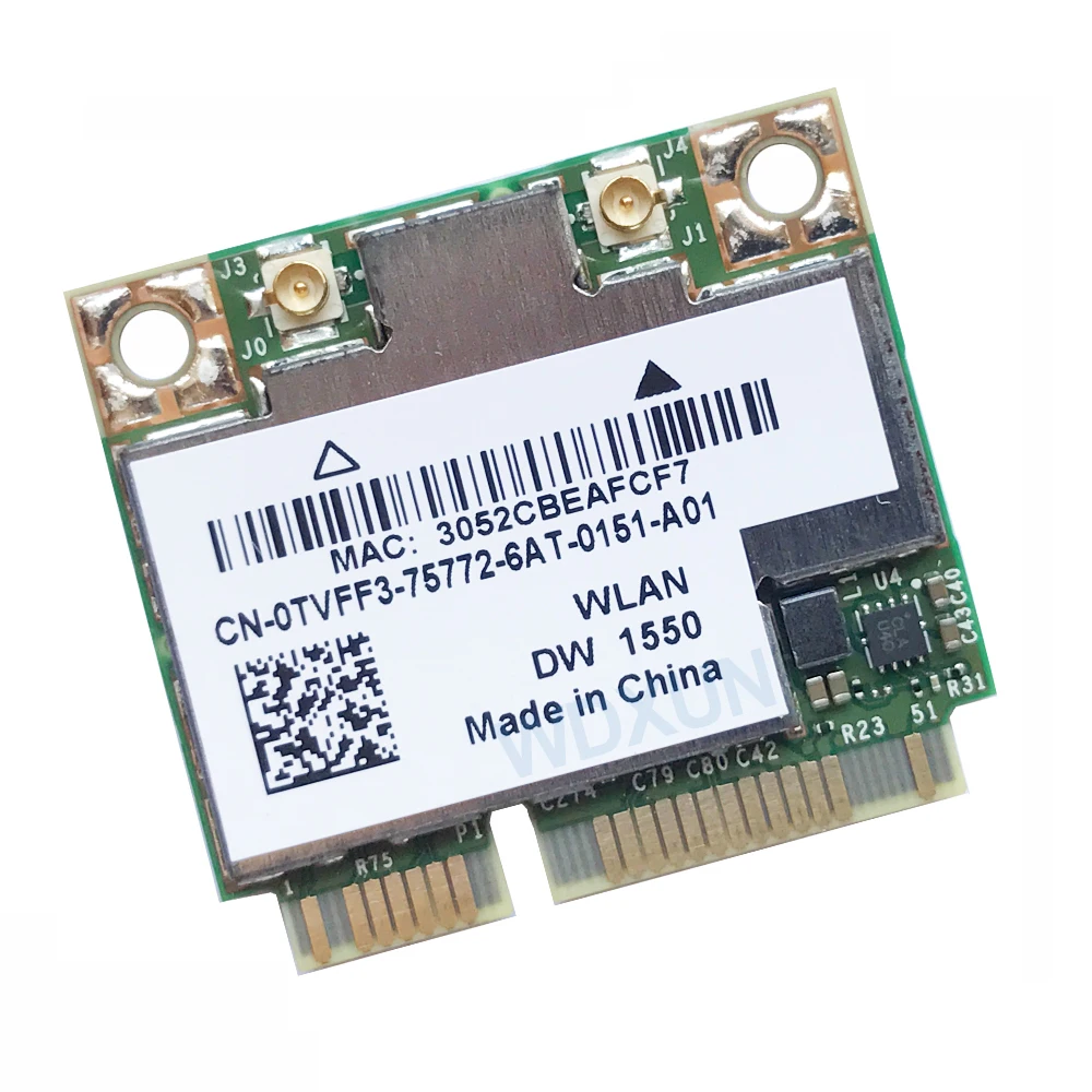 BCM94352HMB para DW1550 802.11ac 867Mbps de doble banda 2,4 y 5G AC Bluetooth 4,0 BT4.0 WiFi tarjeta inalámbrica para BCM94352 mini PCIE 867 - imagen 4
