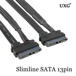 Cable Extensión SATA Slim F/F 13 Pines 30 cm