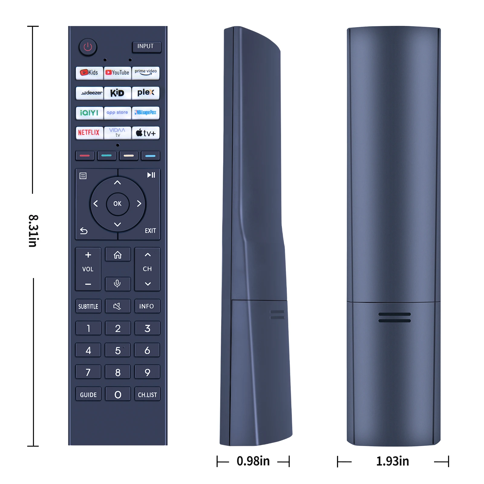 Nuevo CT-95047 para Toshiba TV Control remoto sin voz - imagen 5