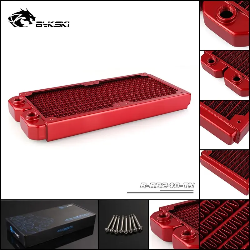 240mm Red Radiator
