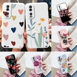 Funda Honor 90 de Silicona – Flores, Corazones y Leopardo