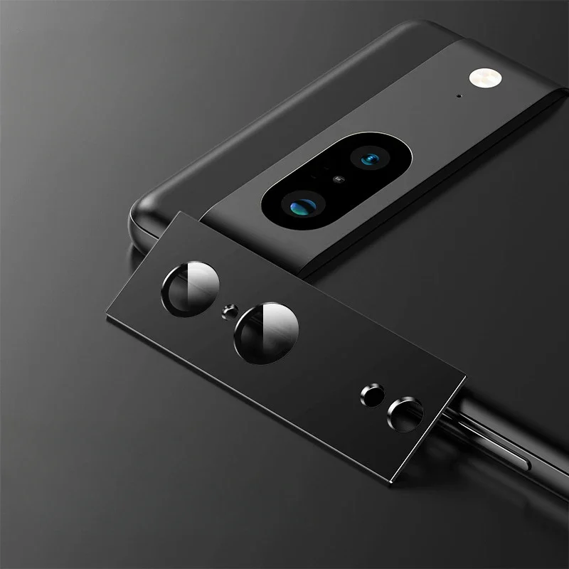 Protector de cámara de aleación para Google Pixel 8 8A 8Pro 7A 7 7Pro cubierta de lente trasera de Metal tapa protectora de aluminio para Googe Pixel7A