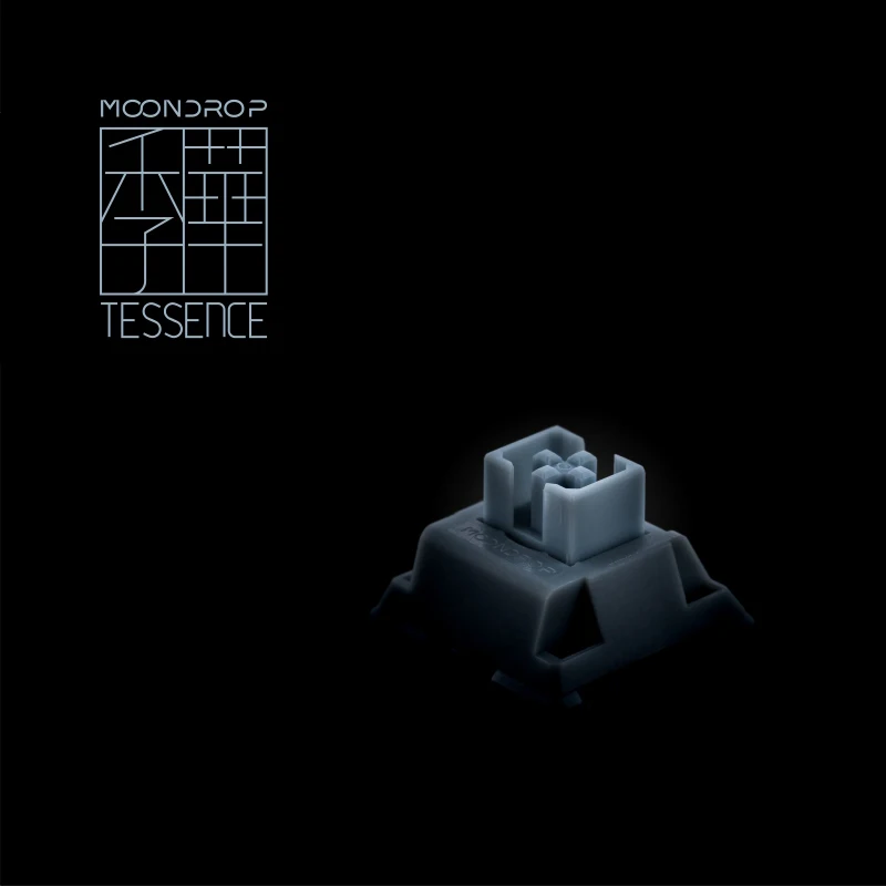 Interruptor mecánico personalizado Tessence Paragraph/interruptores lineales Lunalight 35/5 Uds para accesorios de teclado mecánico regalo - imagen 4