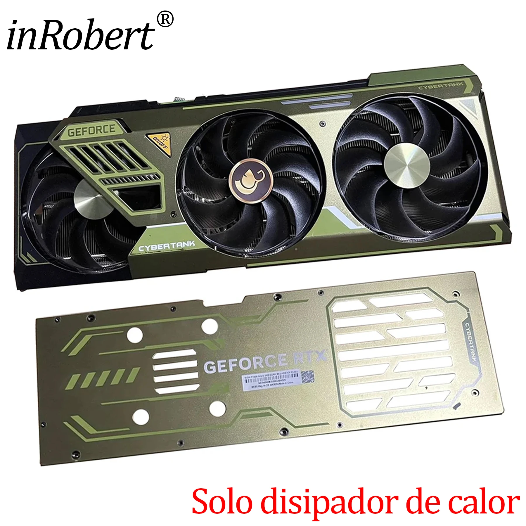 Para Manli GeForce RTX 4090 Gallardo (M3530+N675) ventilador de repuesto para tarjeta gráfica