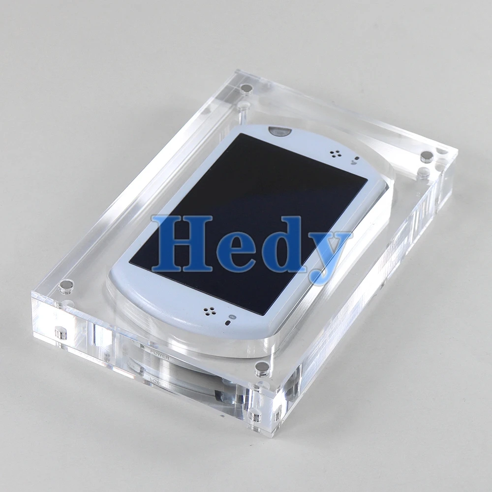 Caja de almacenamiento para consola PSPGO, cubierta magnética acrílica transparente, portátil, 1 unidad - imagen 2