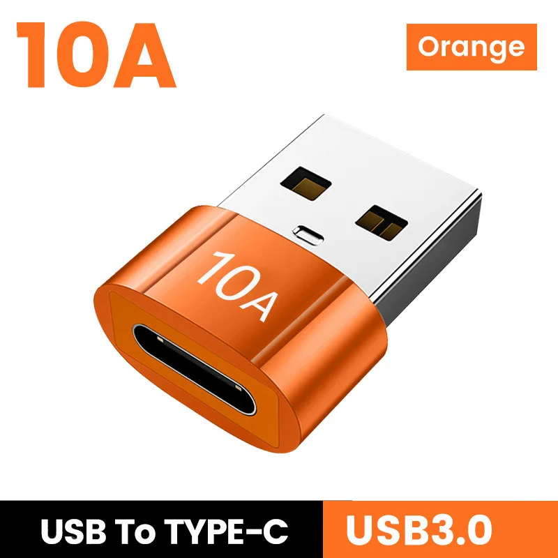 C to USB orange