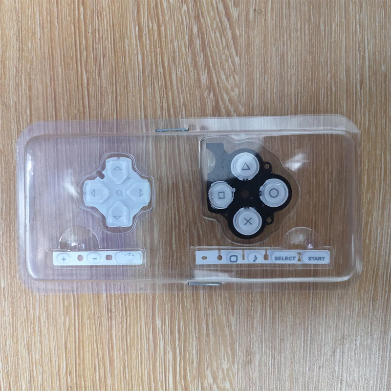 YUXI 1 Juego para consola de juegos PSP 3000, Kit de botones izquierdo y derecho de repuesto, tecla de botones de inicio seleccionados para PSP 3000, pieza de reparación - imagen 4