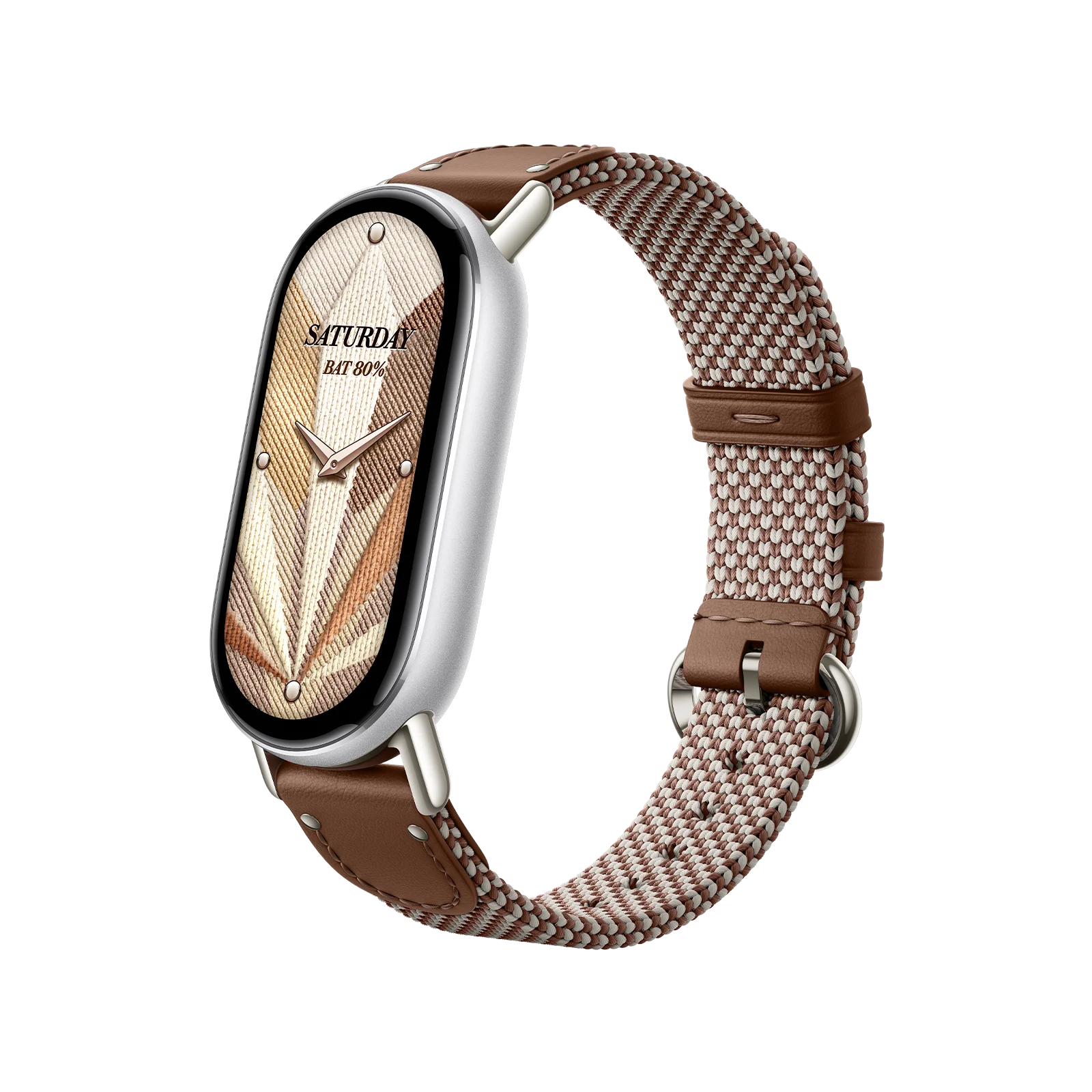 Official | Xiaomi Silk Knitted Strap Marrón pluma  Lujosa y agradable al tacto - imagen 4