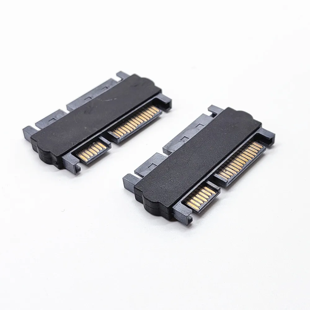 Adaptador SATA de 22 pines macho a SATA macho de 22 pines