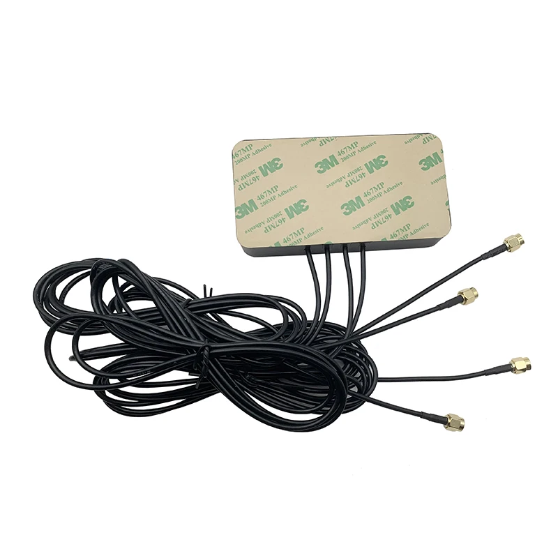 Antena enrutadora de banda completa, enrutador de extensión de señal mejorada, SMA macho, 600-5000MHz, RG174, Cable de 2m, ganancia 4dbi, Linar, 4G, 3G, 5G - imagen 5