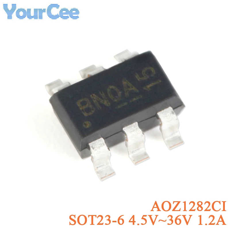20 piezas/5 unidades AOZ1282CI SOT23-6 AOZ1282 BNOA15 BN0A 4,5 V ~ 36V 1.2A DC-DC ajustable Chip Buck AOZ1016AI AOZ1284PI SOIC-8 - imagen 2
