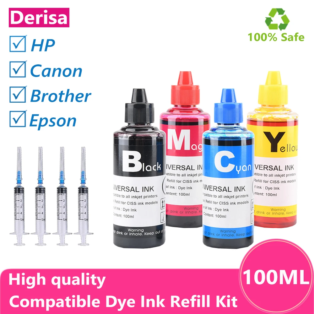 Kit de tinta para impresora Brother, recambio de tinta Compatible con LC223 LC3219 LC123 LC103 LC203 LC3319
