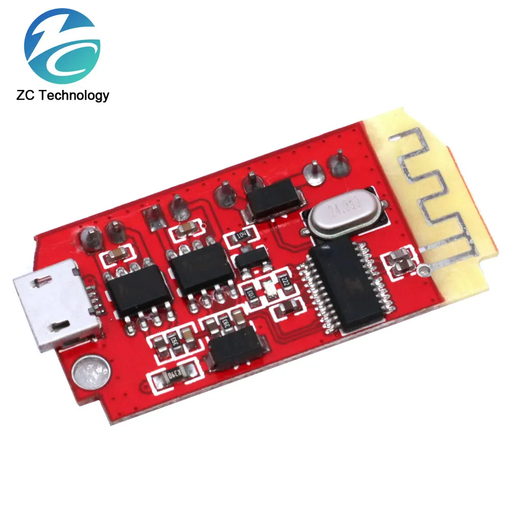 1/5 Uds CT14 Micro 4,2 placa amplificadora de potencia estéreo Bluetooth Clase F 5W + 5W Mini con puerto de carga para reacondicionamiento de caja de sonido inactivo - imagen 5