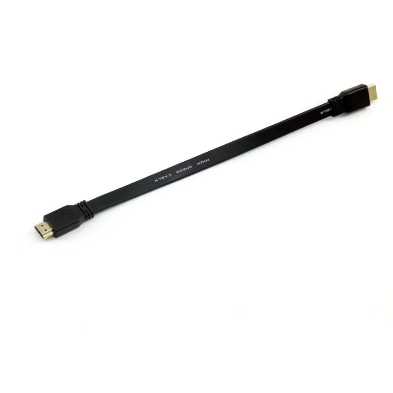 Cable Compatible con HDMI Full HD, Cable plano corto macho a macho para Audio, vídeo, HDTV, TV, PS3, 0,3 M - imagen 5