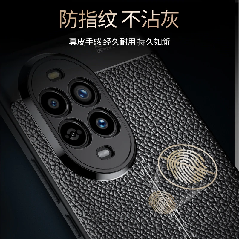 Para Huawei Nova 13 Pro funda Huawei Nova 13 Pro Capa nuevo parachoques trasero a prueba de golpes Fundas de cuero TPU suave Huawei Nova 13 Pro - imagen 4