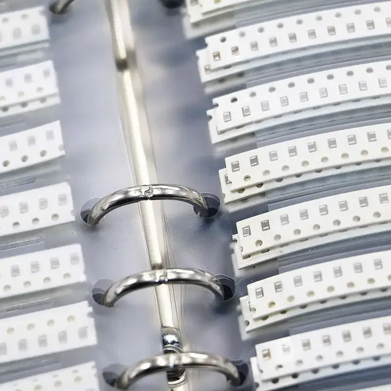 0402 0603 0805 1206 SMD Kit surtido de condensadores cerámicos multicapa 0.5pF-22uF Smd libro de muestra DIY - imagen 5