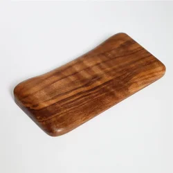 Reposamuñecas Ergonómico Madera Haya Nogal – Soporte Muñeca para Ratón