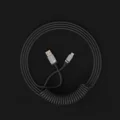 Coiled Cable Black