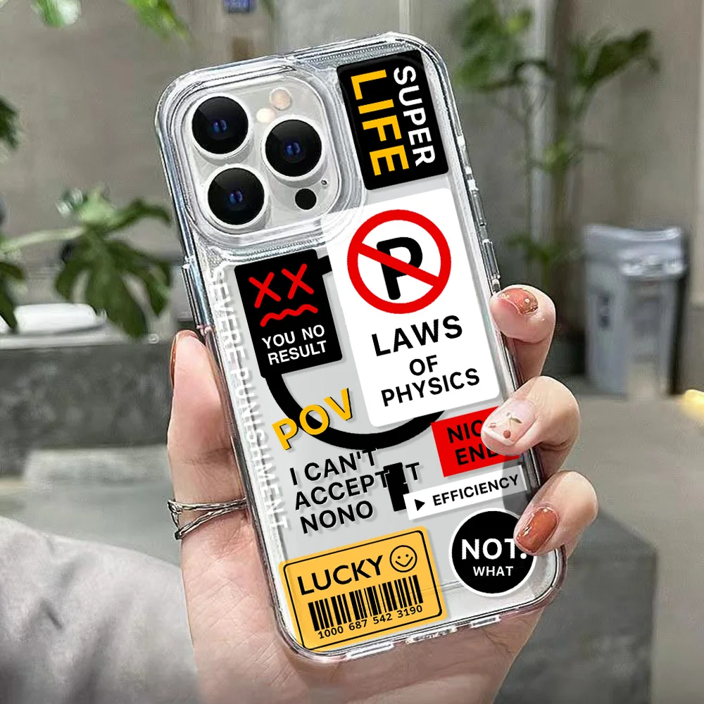 Funda de teléfono transparente para iPhone 11 13 17 Pro Max 16 15 14 Plus 12 17 Air 16E 17Promax Funda de silicona suave a prueba de golpes - imagen 3