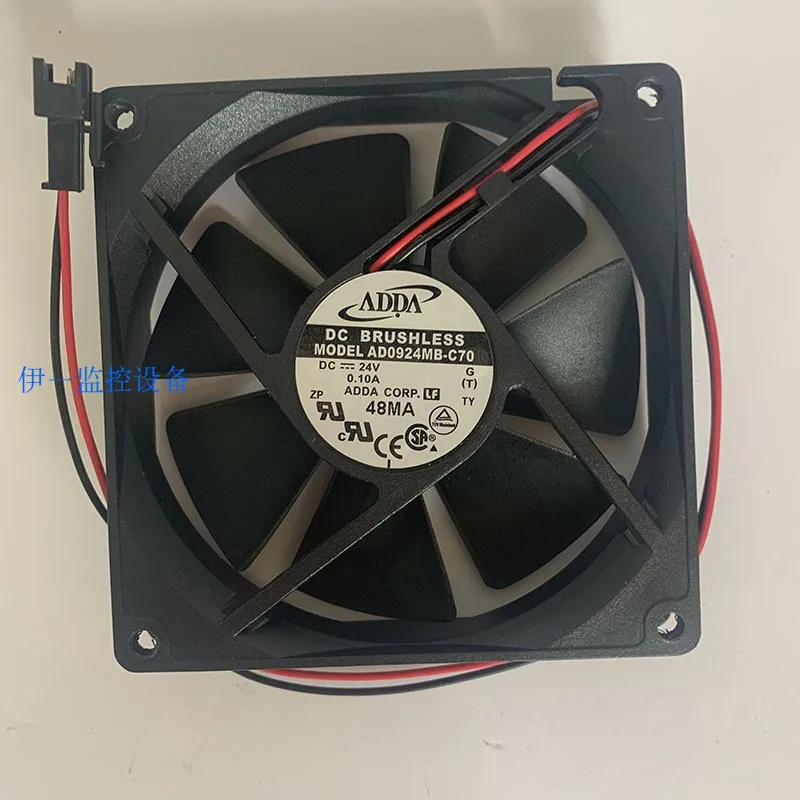 AD0924MB-A70GL-ventilador ADDA 9025 DC, 24V, 0.1A, 90mm, silencioso, fuente de alimentación - imagen 5