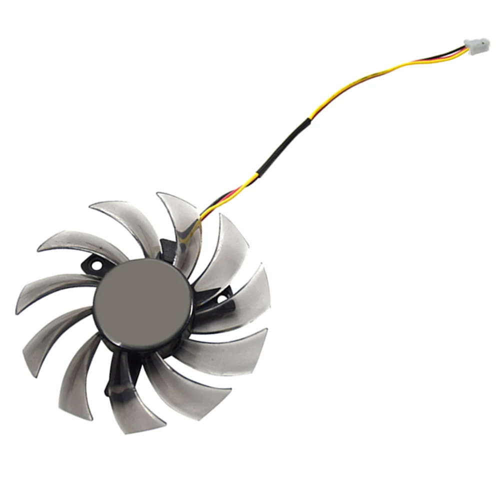 Ventilador de refrigeración para tarjeta gráfica, dispositivo de 75MM PLD08010S12H, 3 pines, GTX750Ti, GTX630, GTX570, Gigabyte, GeForce, GTX 570, 630, 750Ti - imagen 2