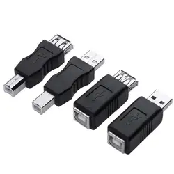 Adaptador USB 2.0 Tipo A Macho a Tipo B Hembra