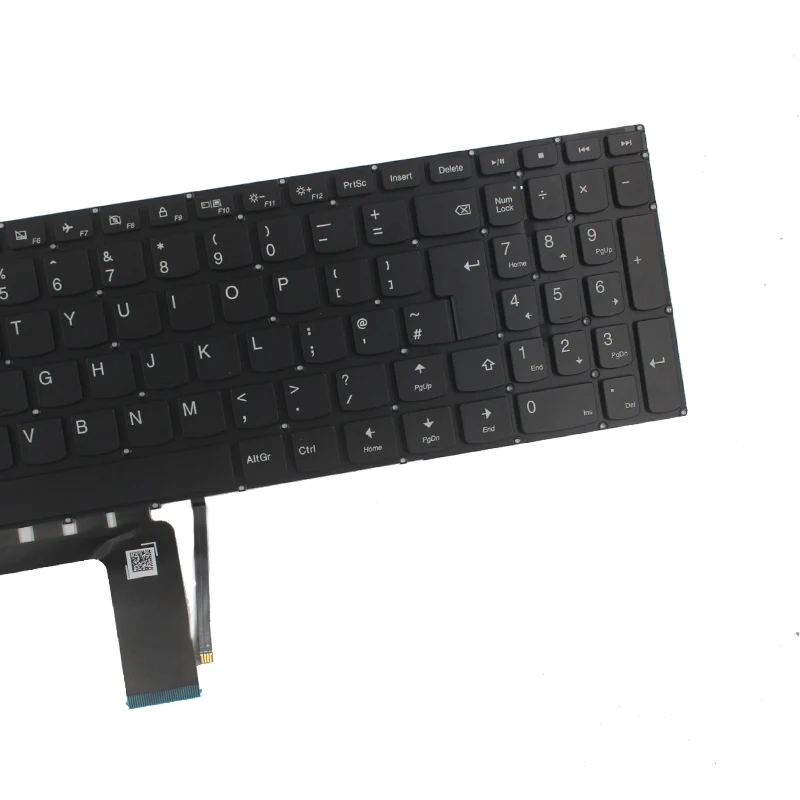 Teclado nuevo para Lenovo Ideapad 310-15ABR 310-15IAP 310-15ISK 310-15IKB, teclado para portátil, retroiluminación negra del Reino Unido - imagen 5