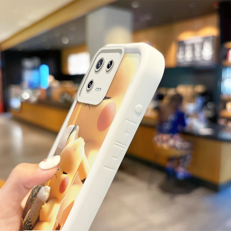 Funda de teléfono con dibujos de Pokemon Pikachu para XIAOMI 14 13 12 11T Pro 13 12 11 Lite Poco F6 F5 X5 X3 Pro NFC, funda suave a prueba de golpes - imagen 5