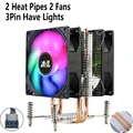 2Heat pipes 2Fan3pin