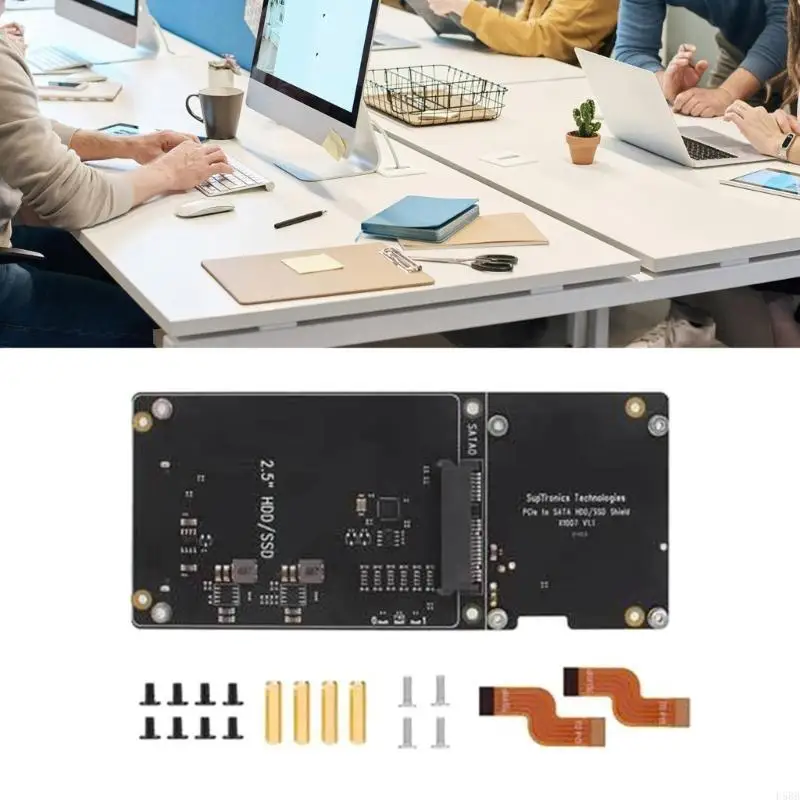 D5BB X1007 PCIe a 2.5s Board expansión que admite M.2 2280 2.5 "Expandir unidad para las capacidades RPI 5 - imagen 4
