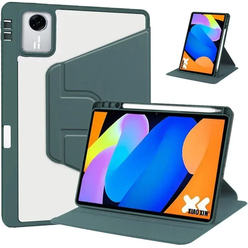 Para Lenovo Xiaoxin Pad 11 2025 Funda 11 pulgadas TB335FC soporte giratorio acrílico Tablet Funda para Lenovo Idea Tab 11 "tb336zu tb336fu - imagen 2