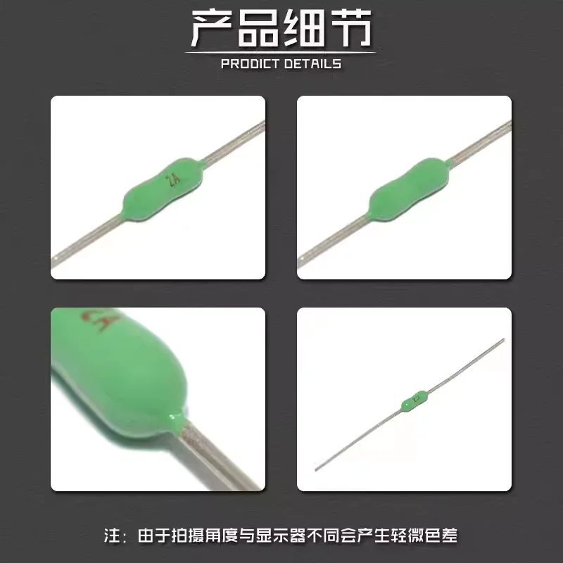 Fusible verde de plomo Axial, 10 piezas, 2,4x7mm, 125/250V, 2,4x7, 63mA, 125mA, 250mA, 1A, 2A, 3A, 4A, 5A, 7A, 8A, 10A - imagen 4