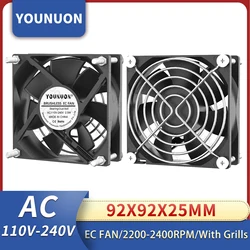 Ventilador Dual Ball 92mm Sin Escobillas YOUNUON – Axial Silencioso