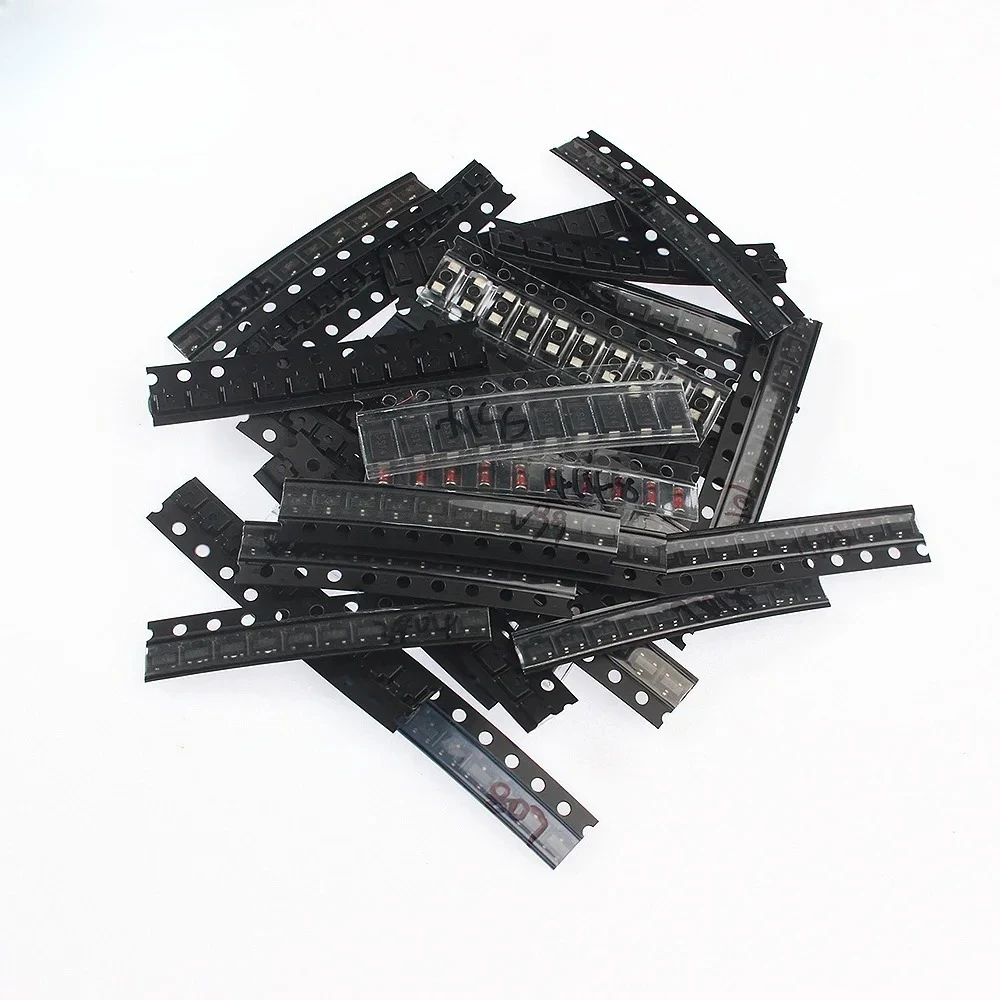 Kit surtido de transistores de diodo, 350 Uds., M1 M4 M7 1N4148 S9012 S9013 S9014 S9015 S9018 S8550 S8050 2N2222 2N3904 PNP/NPN - imagen 5
