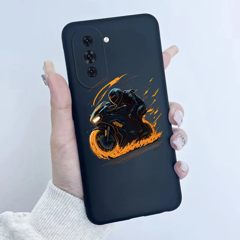 Para Huawei Nova 10 funda de teléfono Flower Girl nuevo diseño silicona suave TPU carcasa protectora trasera para Huawei Nova10 Pro 10Pro - imagen 4