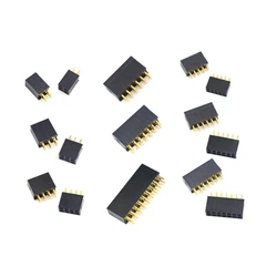 Pines Hembra Doble Fila 2,54mm Protoboard Electrónica
