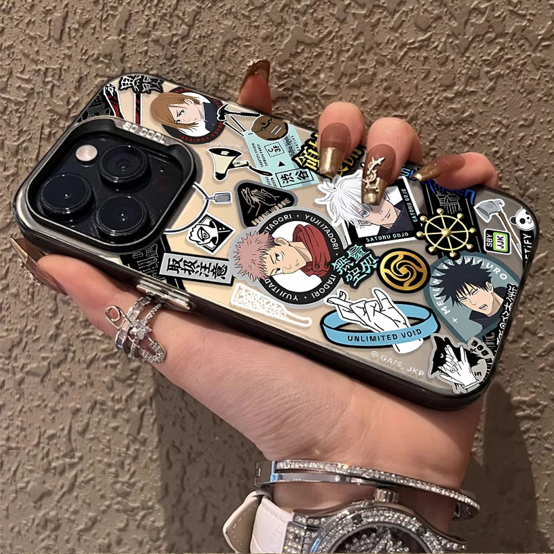 Funda de Anime Jujutsu Kaisen para Xiaomi 11 Lite 5G NE 14T POCO X6 M5S 14 13 13T 12T Pro X7 X5 X3 NFC F4 GT F5 F6 M6 Pro 4G - imagen 5
